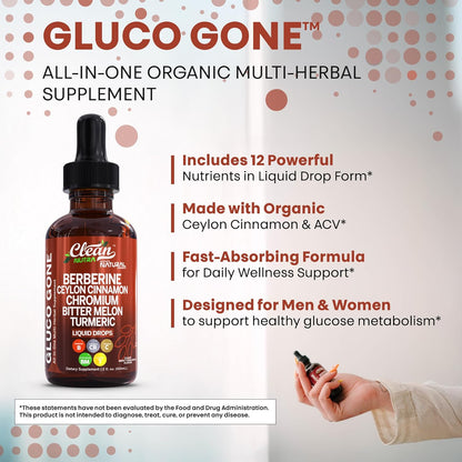 Clean Nutra Berberine with Ceylon Cinnamon Supplement