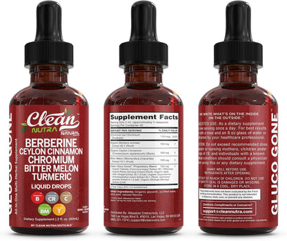 Clean Nutra Berberine with Ceylon Cinnamon Supplement